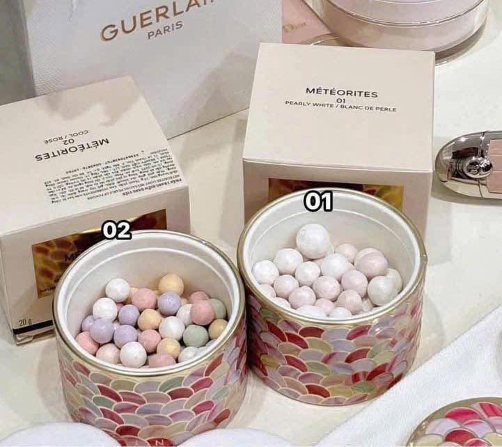 phấn phủ ngọc trai guerlain dạng viên