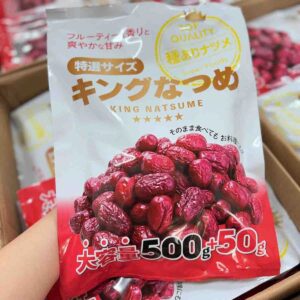 táo đỏ sấy khô king natsume