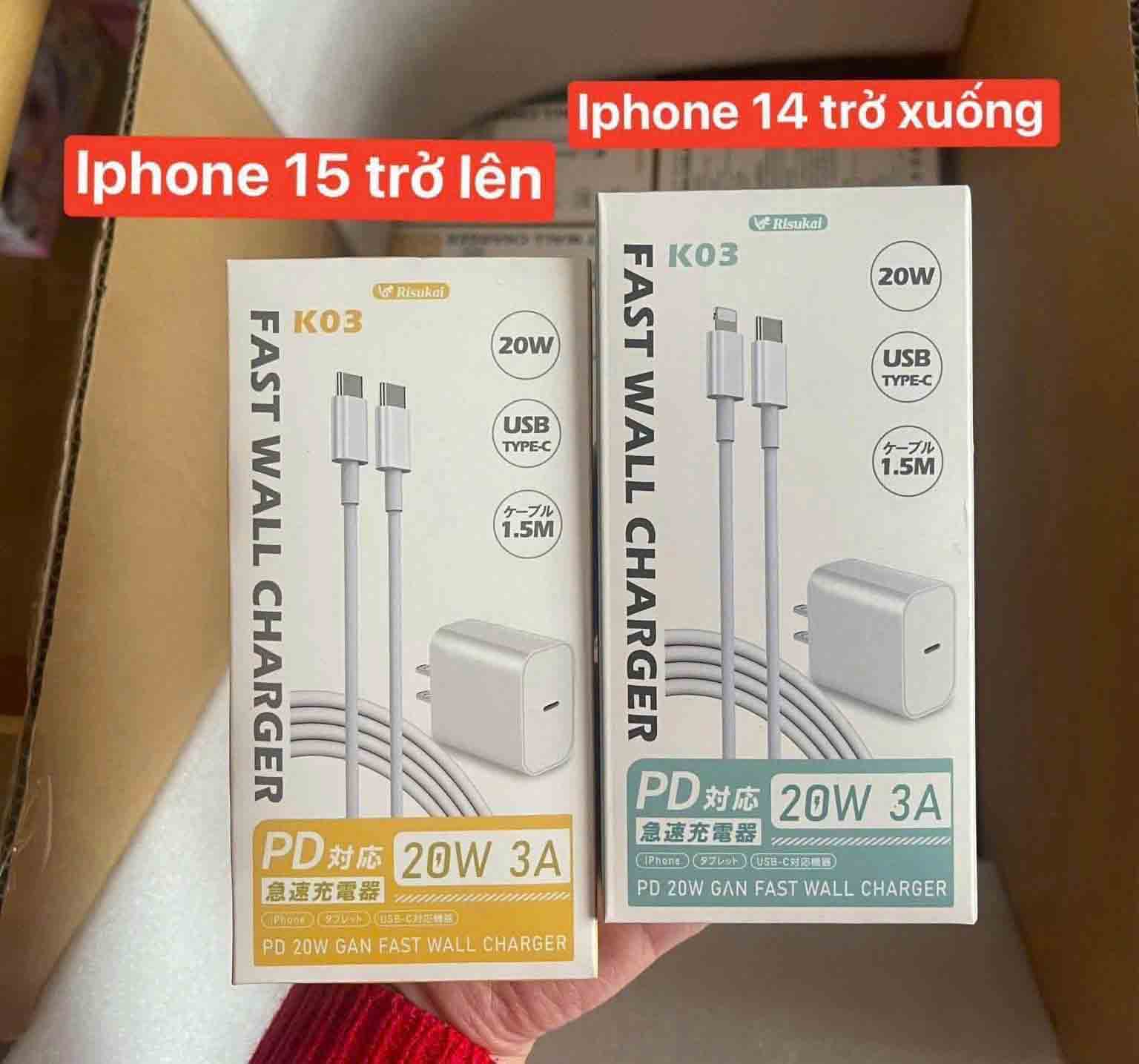 Bộ sạc nhanh Risukai Fast Wall Charger Nhật Bản