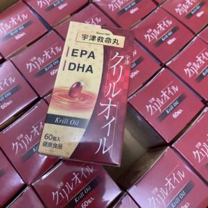 Dầu nhuyễn thể Utsu Kyumeigan Omega 3 Krill Oil EPA DHA Nhật Bản