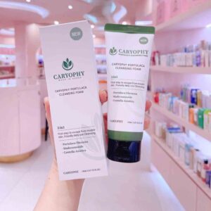 Sữa rửa mặt Caryophy Portulaca Cleansing Foam Hàn Quốc
