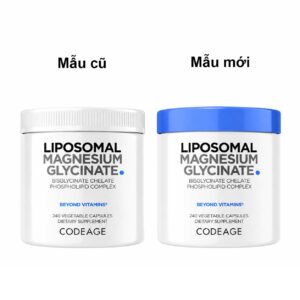 Viên bổ sung Magie Codeage Liposomal Magnesium Glycinate mẫu mới