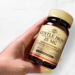 Viên bổ sung sắt hữu cơ Gentle Iron 25 mg Solga