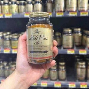 calcium magnesium plus zinc solgar