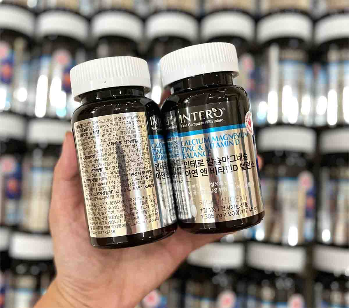 canxi hữu cơ từ tảo biển Intero