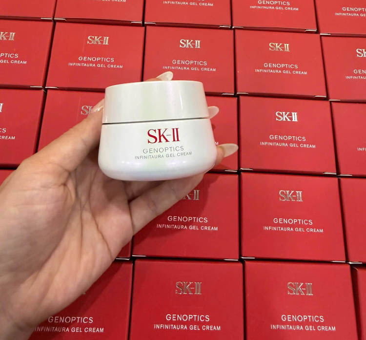 Kem dưỡng trắng da SKII Genoptics Infinitaura Gel Cream 50g