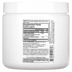 magie codeage liposomal magnesium glycinate