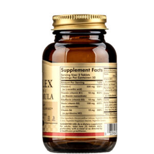 solgar b complex with vitamin c stress formula