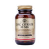 solgar zinc citrate 30 mg