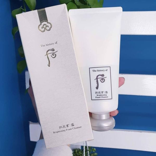 sữa rửa mặt whoo