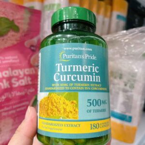 viên uống tinh nghệ puritan's pride turmeric curcumin 500mg