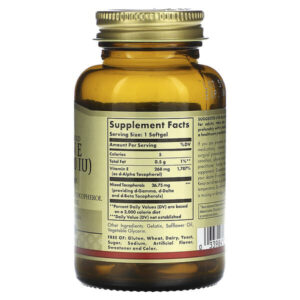 vitamin e solgar 400 iu
