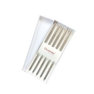 Hộp 5 đôi đũa inox Chockmen