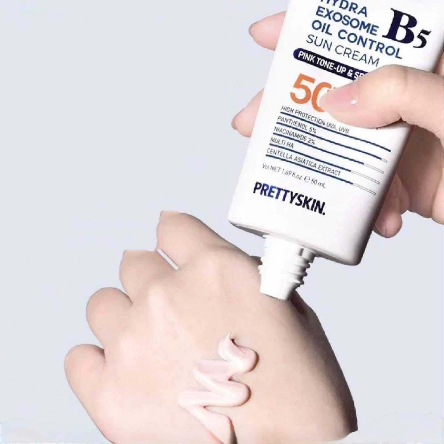 Kem chống nắng B5 Prettyskin Oil Control