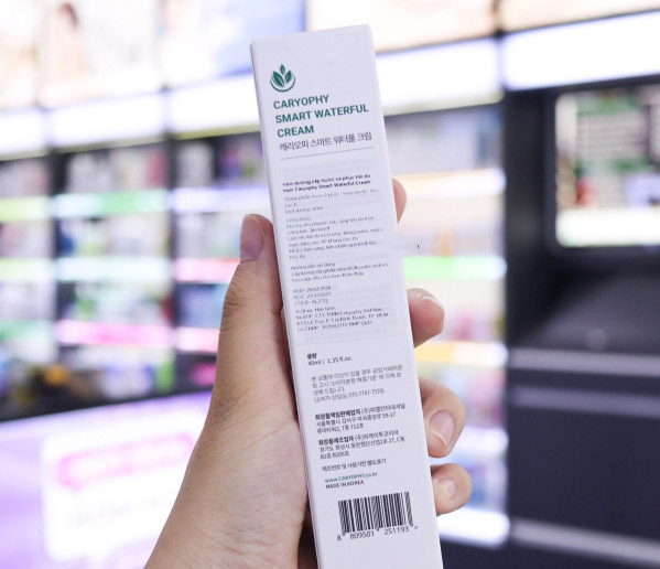 Kem dưỡng Caryophy Smart Waterful Cream cấp nước