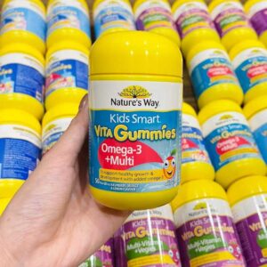 Kẹo dẻo Nature's Way Kids Smart Vita Gummies Omega 3 Multi
