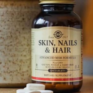 Viên Solgar Skin Nails and Hair Advanced MSM Formula
