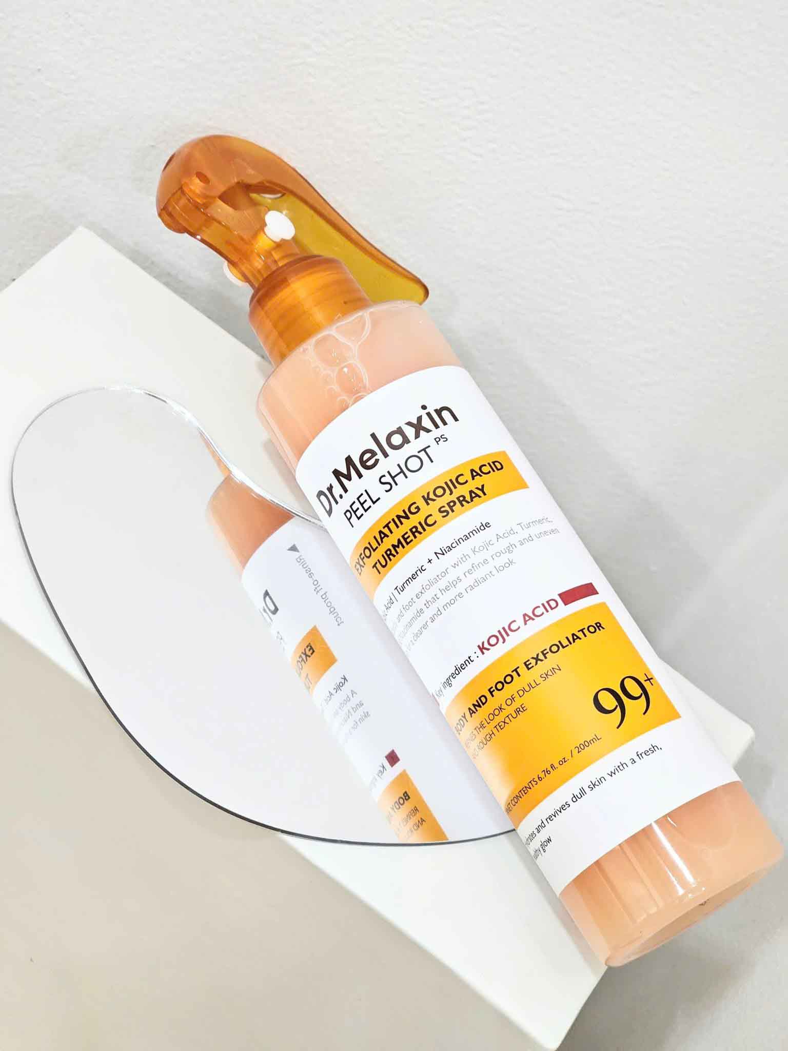 Xịt tẩy tế bào chết Body Dr Melaxin Peel Shot Kojic Acid