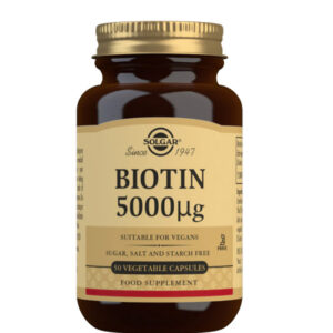 solgar super potency biotin 5000 mcg