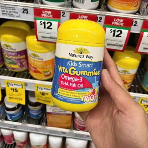 vita gummies omega 3 dha fish oil 120 viên