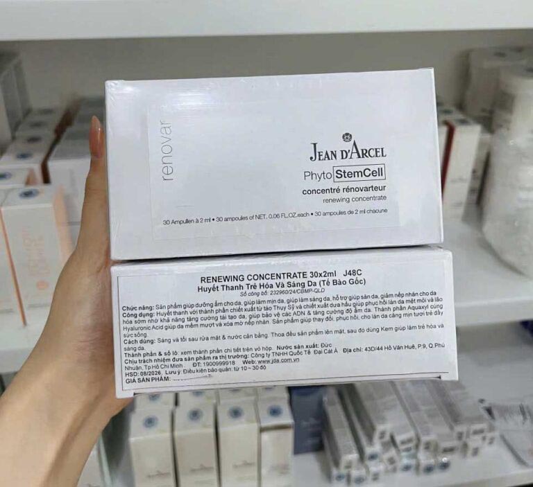 Huyết thanh tế bào gốc Jean D Arcel Phyto StemCell 30 ống x 2ml