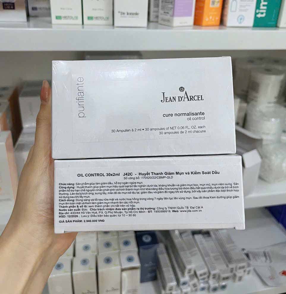 Jean D'Arcel Purifiante Oil Control Concentrate