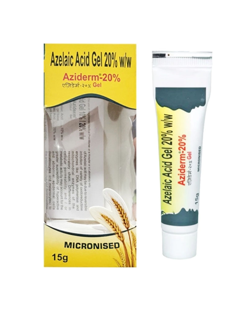 Kem hỗ trợ giảm mụn, mờ thâm Aziderm Gel Micronised