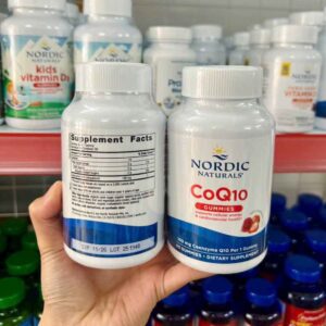 Kẹo dẻo Nordic naturals COQ10 Gummies vị dâu