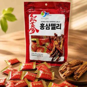 Kẹo hồng sâm dẻo Korean Red Ginseng Jelly