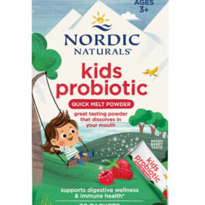 Men vi sinh Nordic Naturals Kids Probiotic Quick Melt Powder