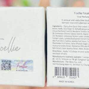 Nước hoa vùng kín Foellie Fatale Rose