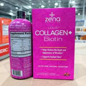 Nước uống đẹp da Zena Liquid Collagen Biotin Mỹ
