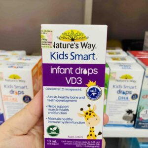 Siro bổ sung vitamin D3 Kids Smart Infant Drops VD3
