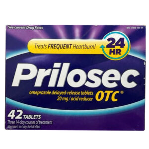 Viên uống hỗ trợ dạ dày Prilosec OTC 20mg Mỹ 42 viên