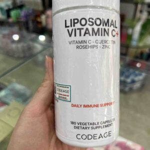 Viên uống sáng da, tăng cường sức đề kháng Vitamin C Codeage