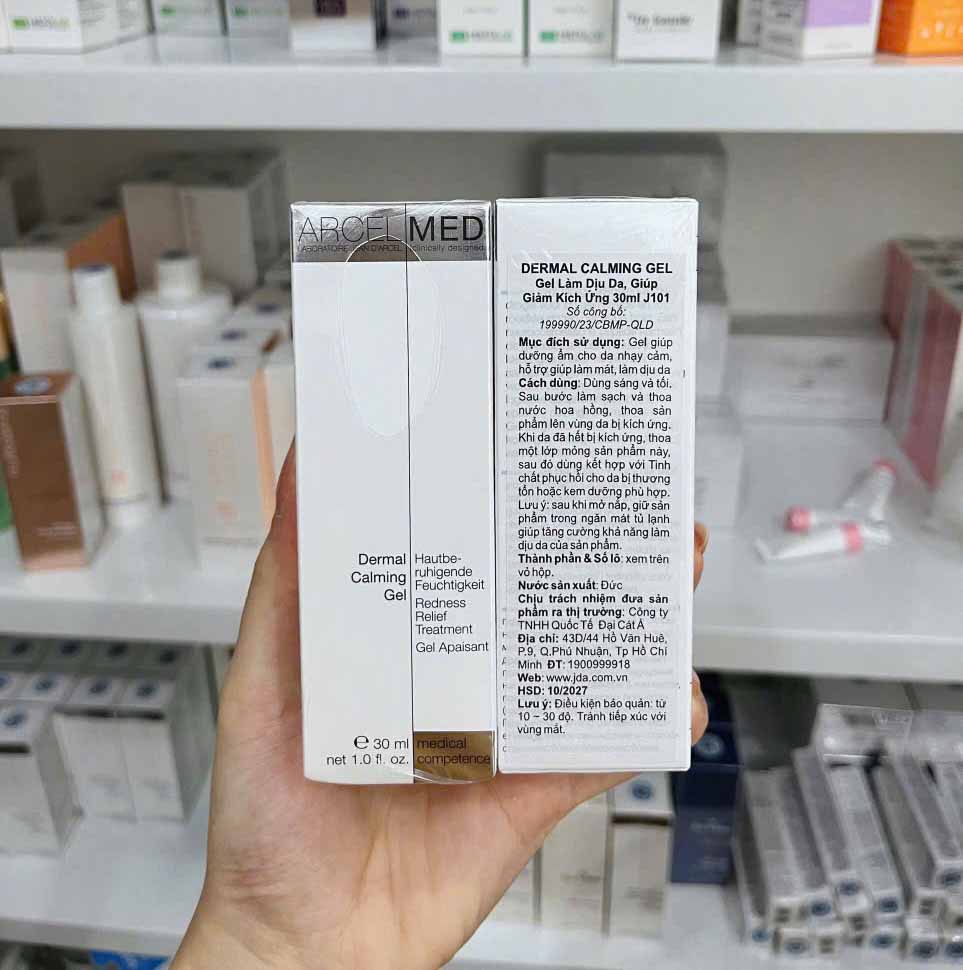 arcel med dermal calming gel 30ml
