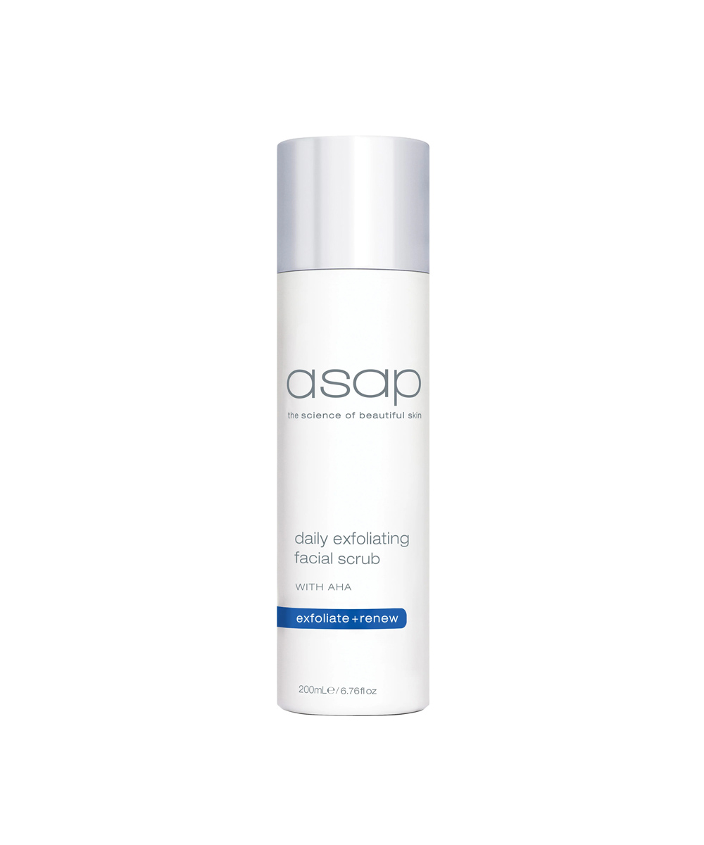 asap daily exfoliating facial scrub