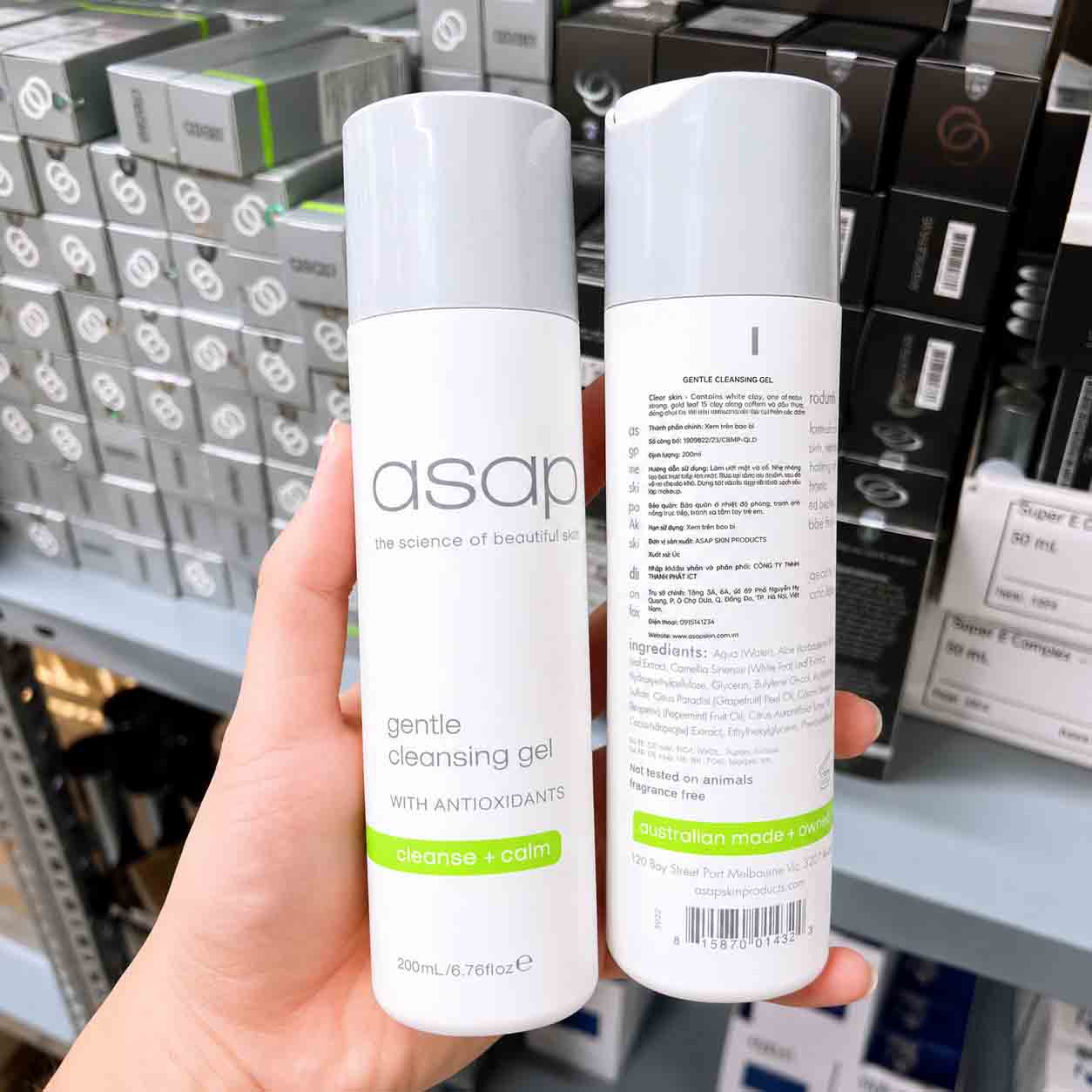 asap gentle cleansing gel with antioxidants