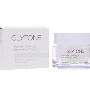 glytone age defying peptide+ overnight restorative cream