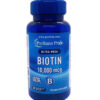 puritan's pride ultra mega biotin 10 000 mcg
