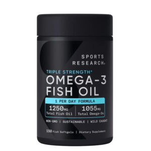 sports research omega 3 fish oil