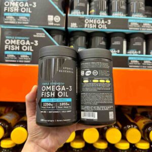 sports research triple strength omega 3 fish oil