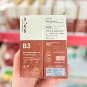 Dr Ceutics B3 Niacinamide 8 L-carnitine 2