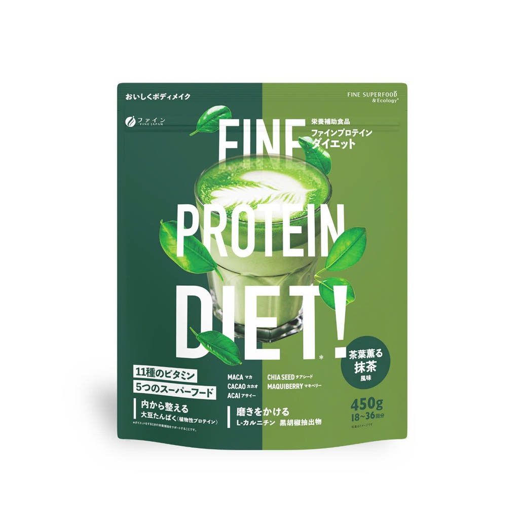 Fine Japan Protein Diet Matcha