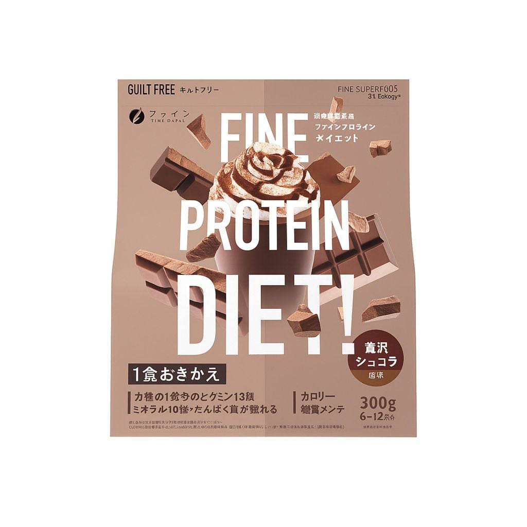 Fine Japan Protein Diet socola