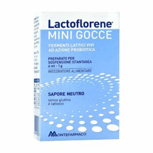 Men vi sinh hỗ trợ đường ruột cho trẻ Lactoflorene Mini Gocce