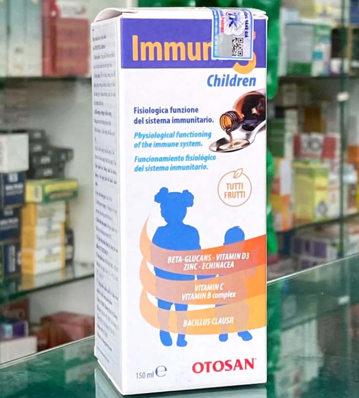 Siro hỗ trợ tăng cường miễn dịch cho trẻ Immunix3 Otosan