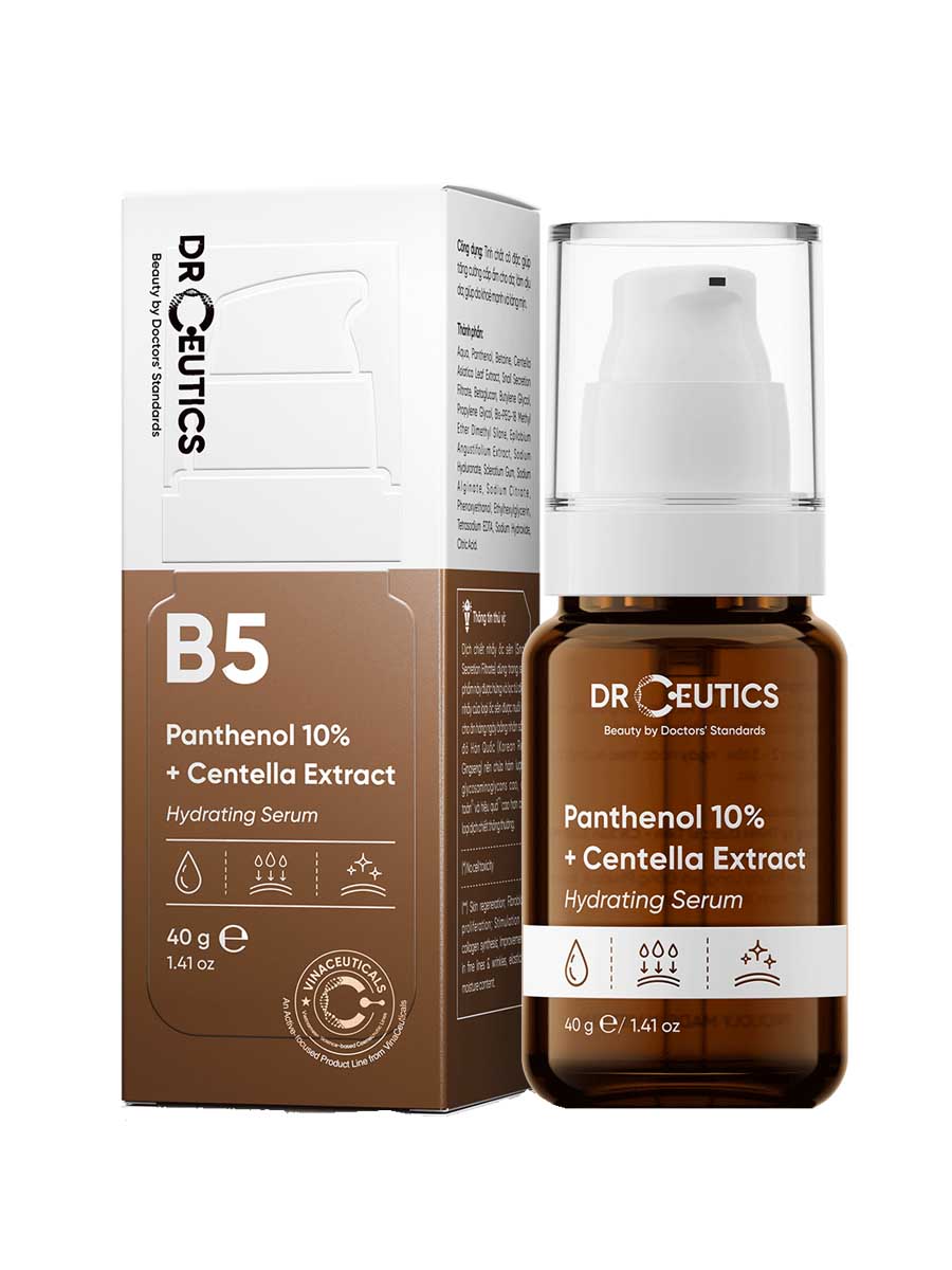 Tinh chất cấp ẩm phục hồi Drceutics B5 Panthenol 10 Centella Extract