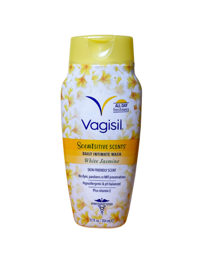 Vagisil Scentsitive Scents Coconut Hibiscus vàng