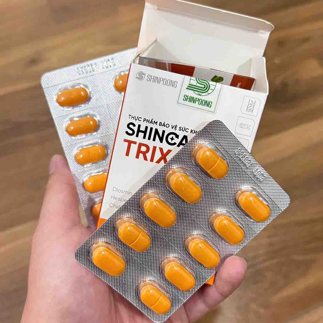 Viên hỗ trợ bảo vệ thành mạch Shinpoong Shincare Trix